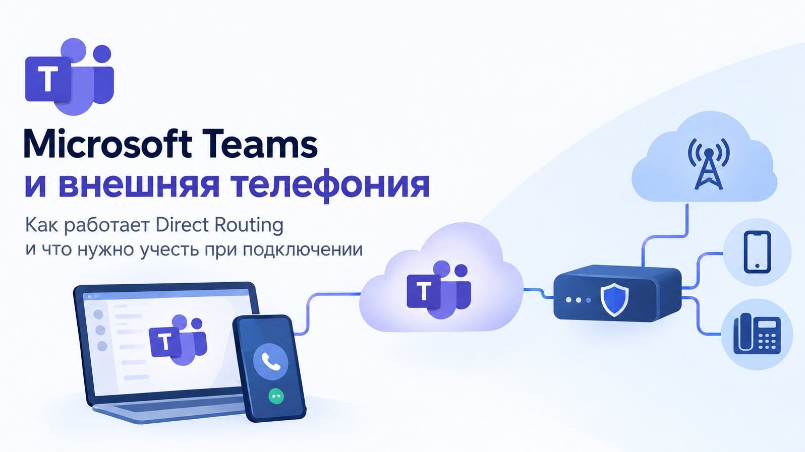 Корпоративная телефония в Microsoft Teams: как подключить существующую IP-АТС или оператора